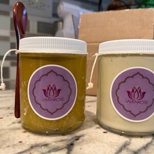 Moisturizing Body Scrub and Body Butter